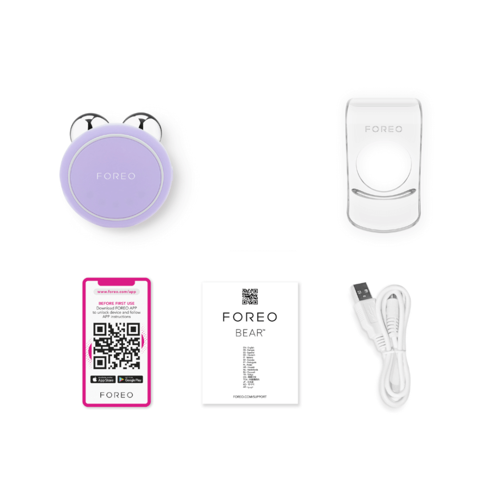 เครื่องยกกระชับเข้าถึงทุกจุด FOREO BEAR mini Lavender